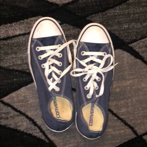 Blue converse